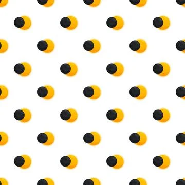 Solar eclipse pattern for astronomy and celestial design Ilustración de archivo