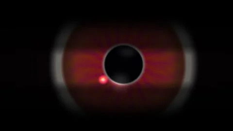 Solar Eclipse Phenomenon in Space. Vídeo Stock 335427366
