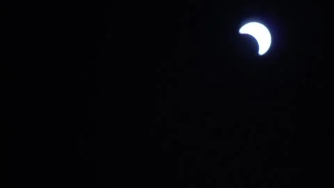 Solar Eclipse in Phoenix Stock Footage 271671546