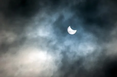 The solar eclipse Stock Photos