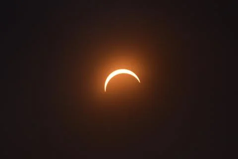 Solar Eclipse Stockfoto's