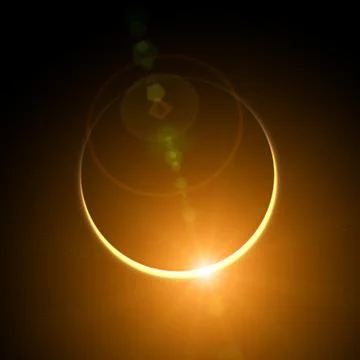 Solar eclipse Foto stock