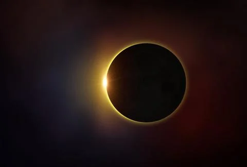 Solar Eclipse. Stock Photos