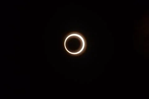 Solar eclipse in Rapa Nui, Chile - 02 Oct 2024 Stock Photos
