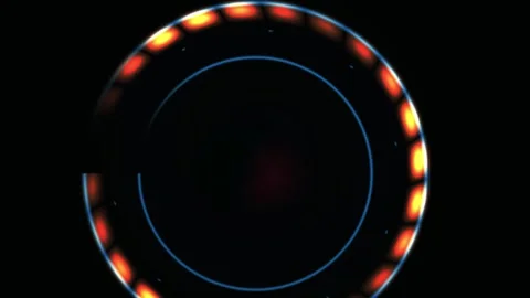 Solar Eclipse Ring of Fire Animation. Stock Footage 335115857