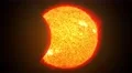 Solar eclipse sun moon planet earth space cosmic system 4k 4k or 4k+ Resolution