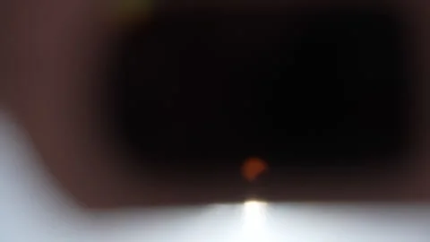 Solar Eclipse Through Solar Glasses Stock Footage 271682646