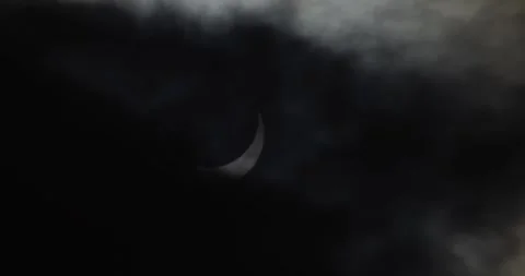 Solar Eclipse timelapse Stock Footage 254365309