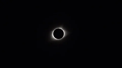 Solar Eclipse Totality Timelaplse, Goreville IL, 08-21-17 Stock Footage 80624705