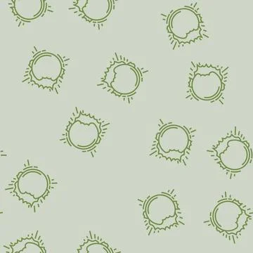 Solar eclipse weather natural phenomena line seamless pattern 스톡 일러스트