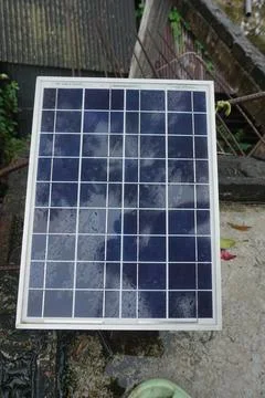 Solar electricity Stock Photos
