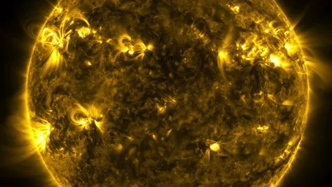 Solar emitting Stock Footage 84143867