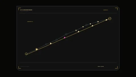 Solar Energy Analytics Dashboard Seamless Loop Stock Footage 342053817