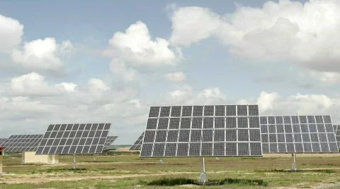 Solar energy Video stock 703777