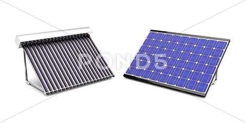 Solar energy Stock Illustration