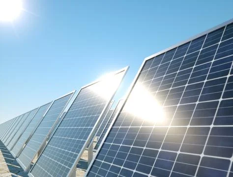 Solar energy 스톡 일러스트