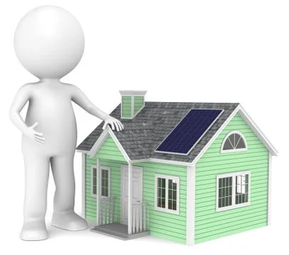 Solar Energy. Stock Illustration