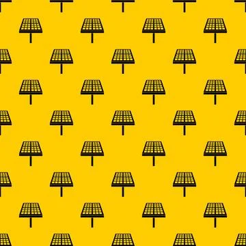 Solar energy panel pattern イラスト素材
