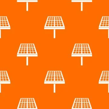 Solar energy panel pattern seamless イラスト素材