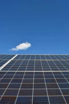 Solar energy panel Stock Photos