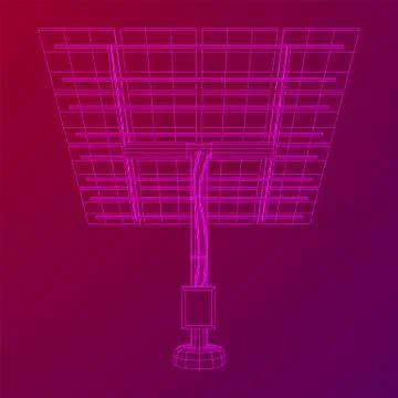 Solar energy panel vector Stock-Illustration