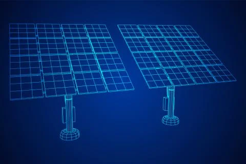 Solar energy panel vector Stock-Illustration