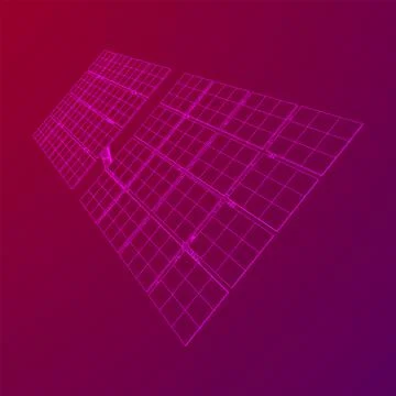 Solar energy panel vector 스톡 일러스트
