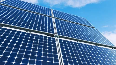 Solar energy Foto stock