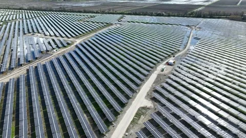 Solar farm 02 Stock Footage 270530490