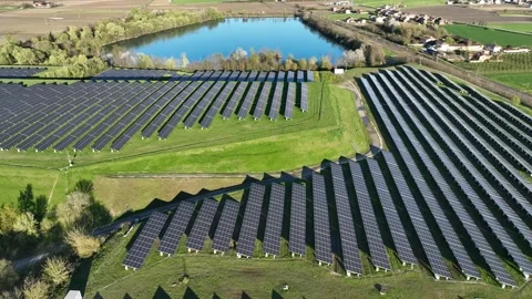 Solar farm 09 Stock Footage 270530916