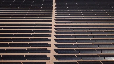 Solar Farm 5 Stock Footage 98465438