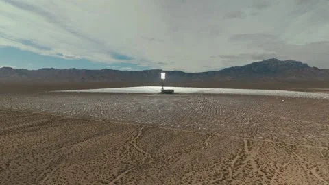 Solar farm flyover Stock Footage 282739114