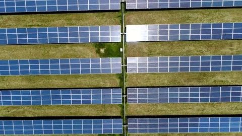 Solar farm 動画素材 73990224