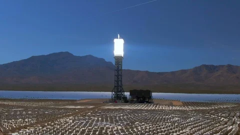 Solar Farm Stock Footage 107281079