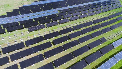 Solar field Stock Footage 311530064