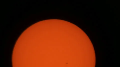 Solar Filter Jet Fly By.  2013 Video stock 22771817