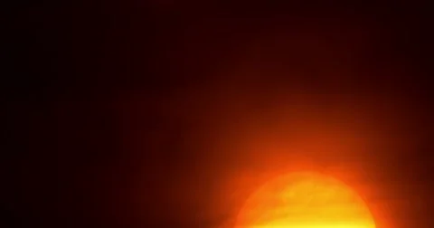 Solar Filter Jet Fly By Stock Footage 68446467