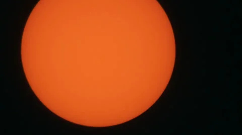Solar Filter Time Lapse.  2013 Video stock 24482347