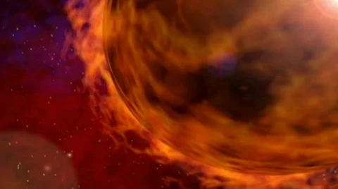 Solar flare Stock Footage 671620