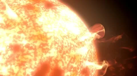 Solar flares 스톡 동영상 10584719