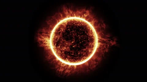 Solar flares Stock Footage 61893328