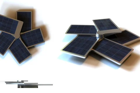 Solar Gadget Stock Footage 800716
