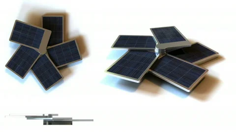 Solar Gadget Stock Footage 806958