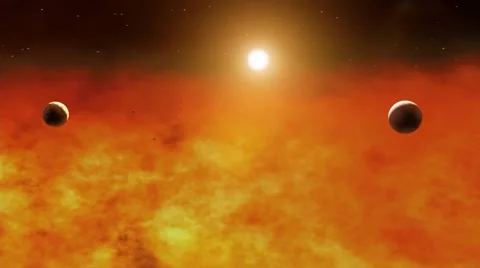 From the solar  to the galaxy Video stock 53370687