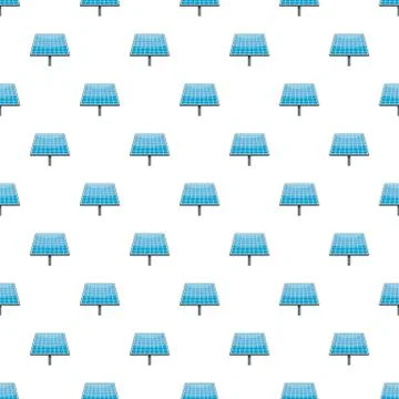 Solar generation pattern seamless Stock Illustration
