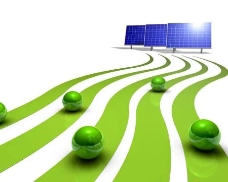 Solar Stock Illustration