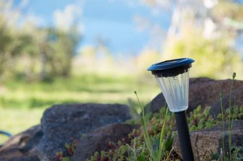 Solar light in the shadow of day Stock Photos