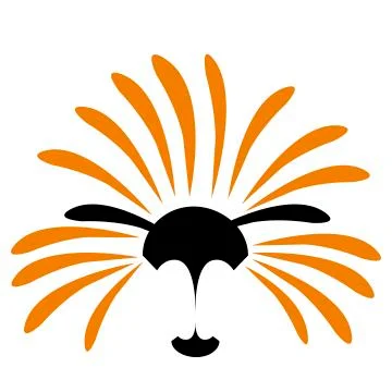 Solar lion vector illustration Stock-Illustration