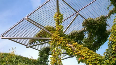 Solar panel in 4k slow motion 60fps Stock Footage 105313310