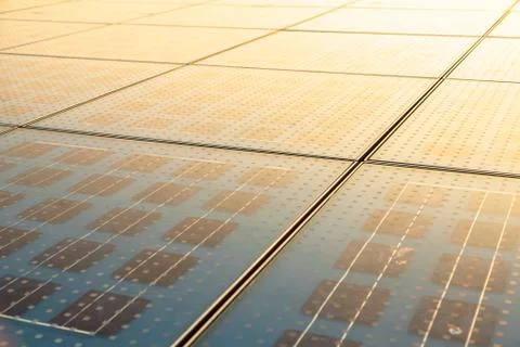 Solar panel abstarct background Foto stock